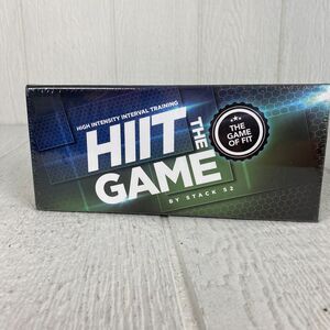 Stack‎ 52 HITT The Game Exercise Cards Dice Fitness Workout Gains Weight Loss